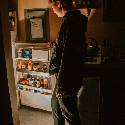 Kühlschrank in einer WG